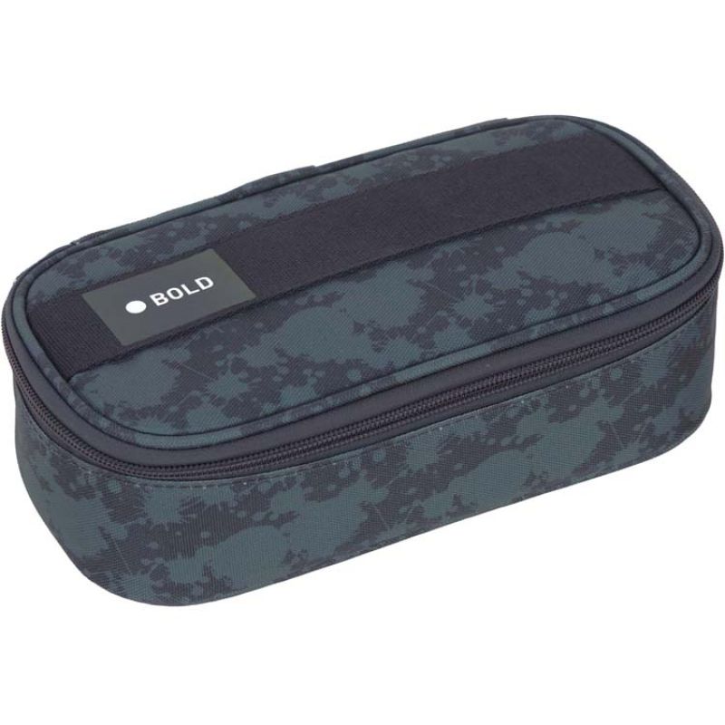 Trousse scolaire Spacy Bold Spots bleue Lässig