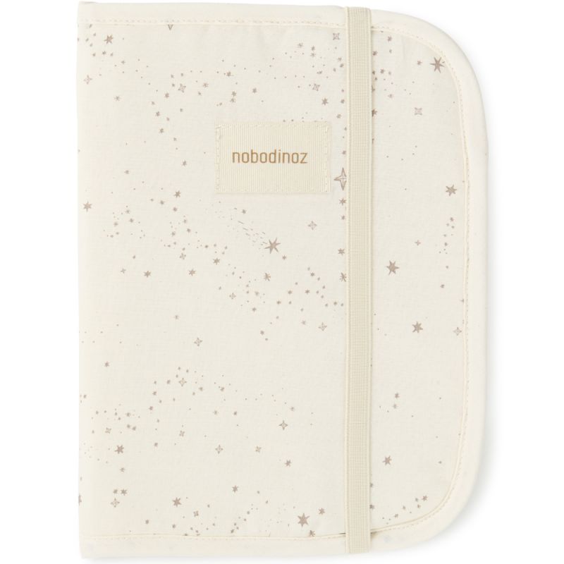 Protège-carnet de santé Natural Milky Way Nobodinoz