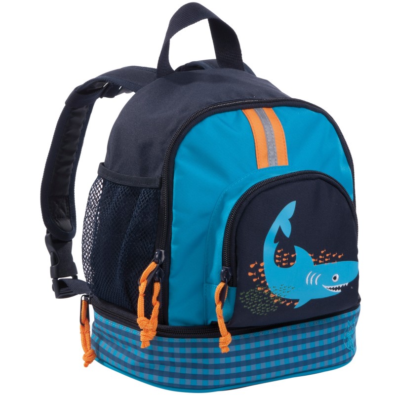 Petit sac à dos Requin bleu Lässig