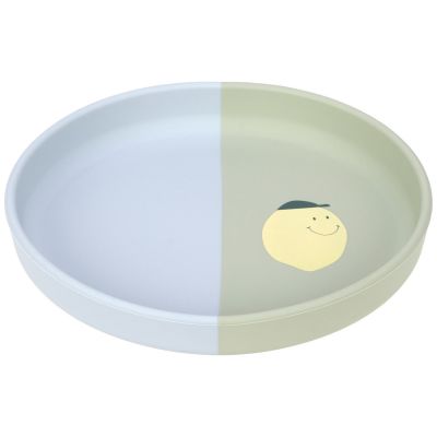 Assiette en silicone Happy Fruits Citron