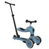 Porteur évolutif en trottinette Highwaykick 1 Push&Go Bleu Acier  par Scoot And Ride