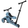 Porteur évolutif en trottinette Highwaykick 1 Push&Go Bleu Acier  par Scoot And Ride