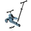 Porteur évolutif en trottinette Highwaykick 1 Push&Go Bleu Acier  par Scoot And Ride