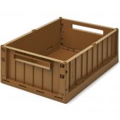 Caisse de rangement Weston L Golden Caramel