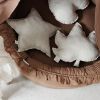 Coussin feuille d'érable écru Pure nature (43 cm)  par Cotton&Sweets