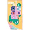 Serviette de plage 2 en 1 Maison de poupées (140 x 70 cm) Quut Produit 1