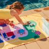 Serviette de plage 2 en 1 Maison de poupées (140 x 70 cm) Quut Ambiance 2