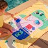 Serviette de plage 2 en 1 Maison de poupées (140 x 70 cm) Quut Ambiance 6
