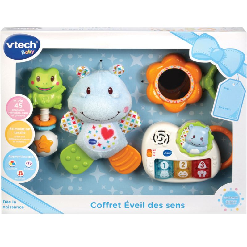 Coffret jouets Éveil des sens bleu VTech