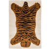 Tapis rectangulaire Shaggy Tigre (80 x 150 cm) - AFKliving