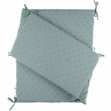 Tour de lit vert d'eau Mix et Match (pour lits 60 x 120 cm ou 70 x 140 cm)  par Noukie's