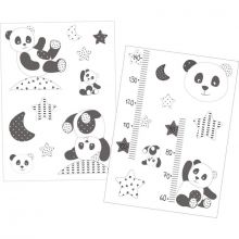 Stickers muraux panda Chao Chao  par Sauthon