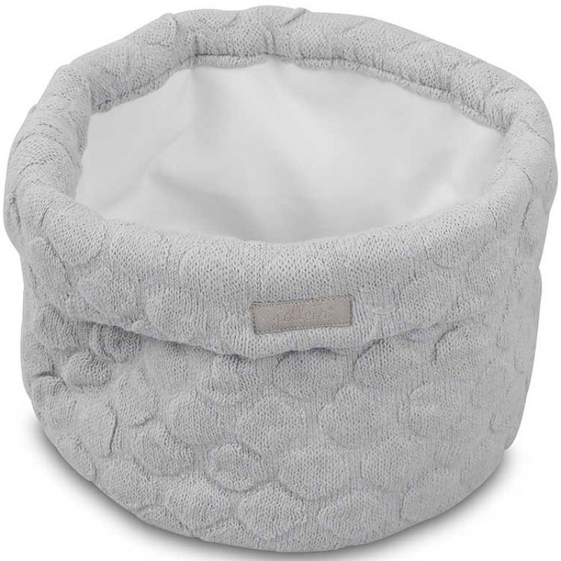 Panier de toilette Fancy knit gris Jollein