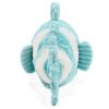 Peluche Bigou maman et bébé Les Ptipotos Aqua (38 cm) Les Déglingos Produit 4