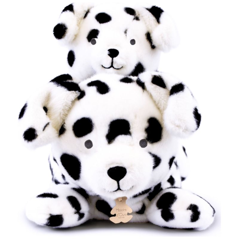 Peluche LES P'TITS RELAX Chien Dalmatien (22 cm) Histoire d'Ours Produit 6