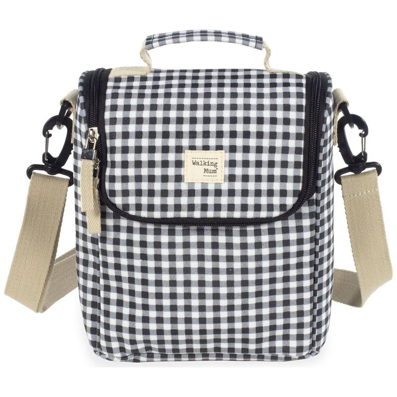 Sac isotherme Biberons I Love Vichy Noir (4,3428 L) Walking Mum Produit 1