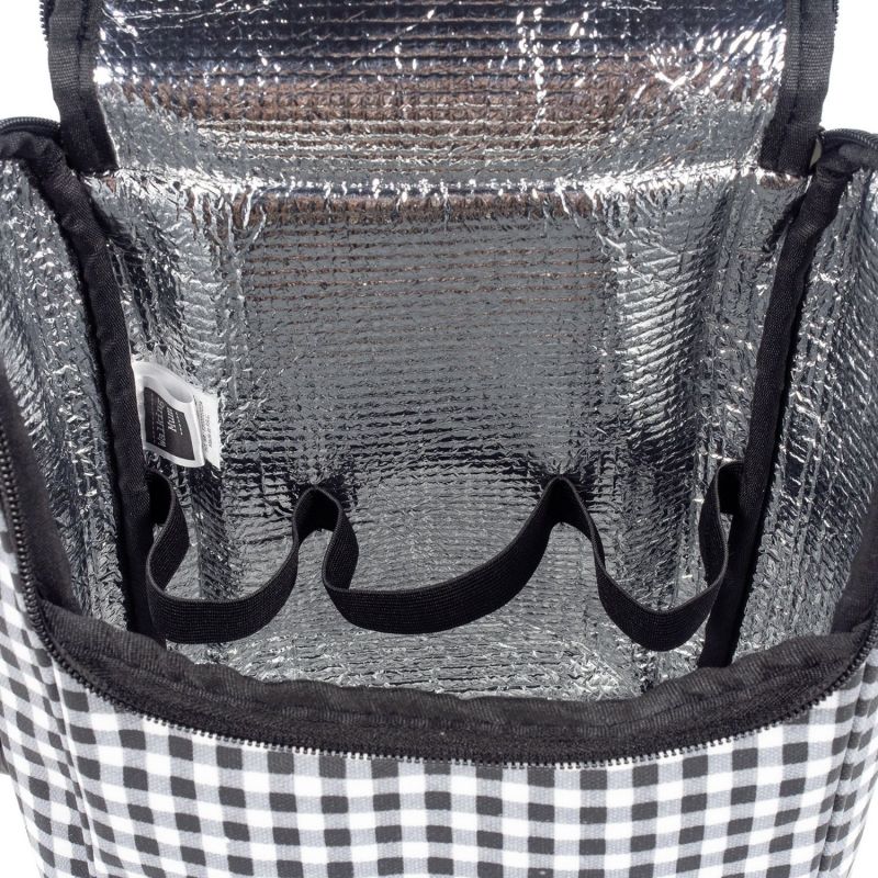 Sac isotherme Biberons I Love Vichy Noir (4,3428 L) Walking Mum Produit 6