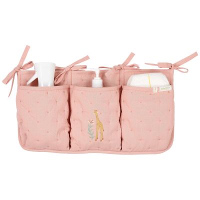 Organisateur de lit Rose Girafe 