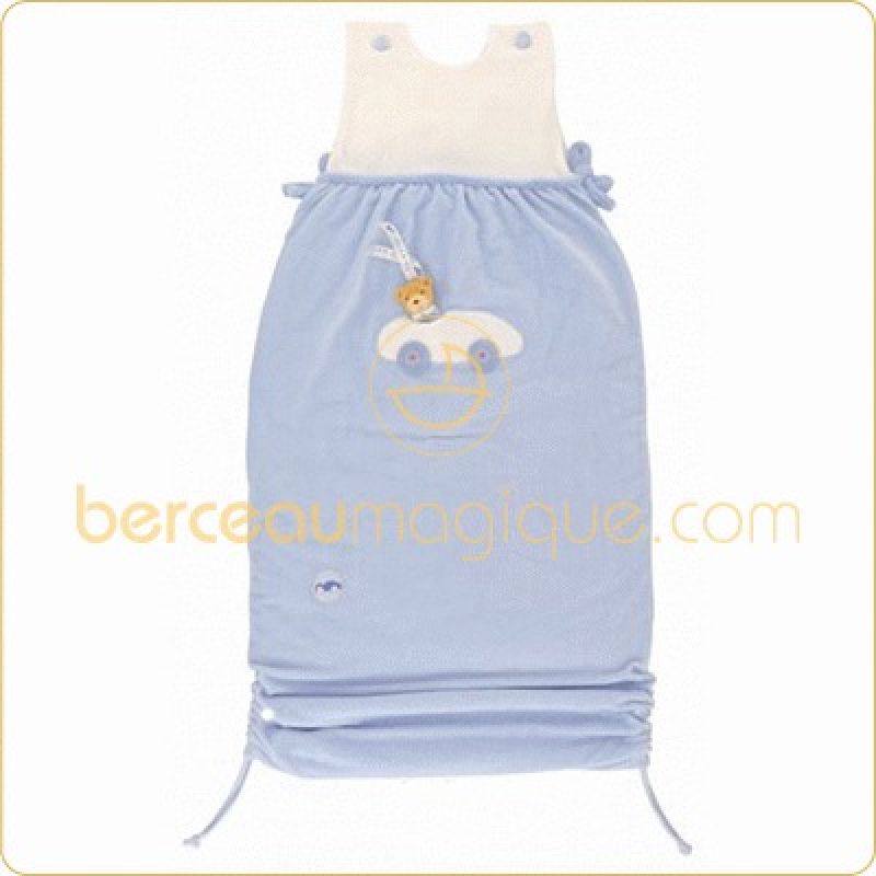 Gigoteuse réglable Blue large avec mini jouet (90-110 cm) Kaloo