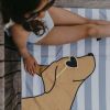 Serviette de plage Minus Chiot (70x140 cm) Zakuw Ambiance 3