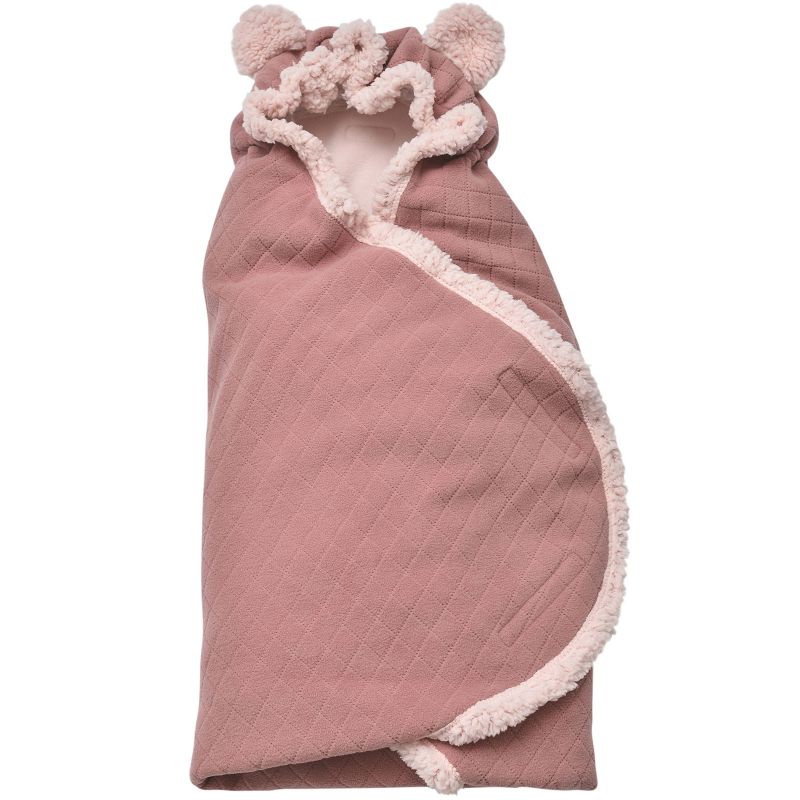 Couverture nomade Original Botanimal rose (120 x 120 cm) Lodger