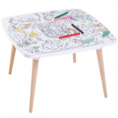 Table à colorier Coloritable modèle Savane - DBKids