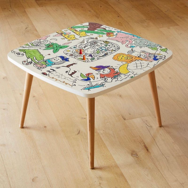Table à colorier Coloritable modèle Savane DBKids Ambiance 4
