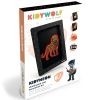 Kit création déco murale lumineuse KIDYNEON Animaux KIDYWOLF Packaging 7