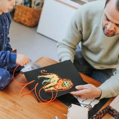 Kit création déco murale lumineuse KIDYNEON Animaux