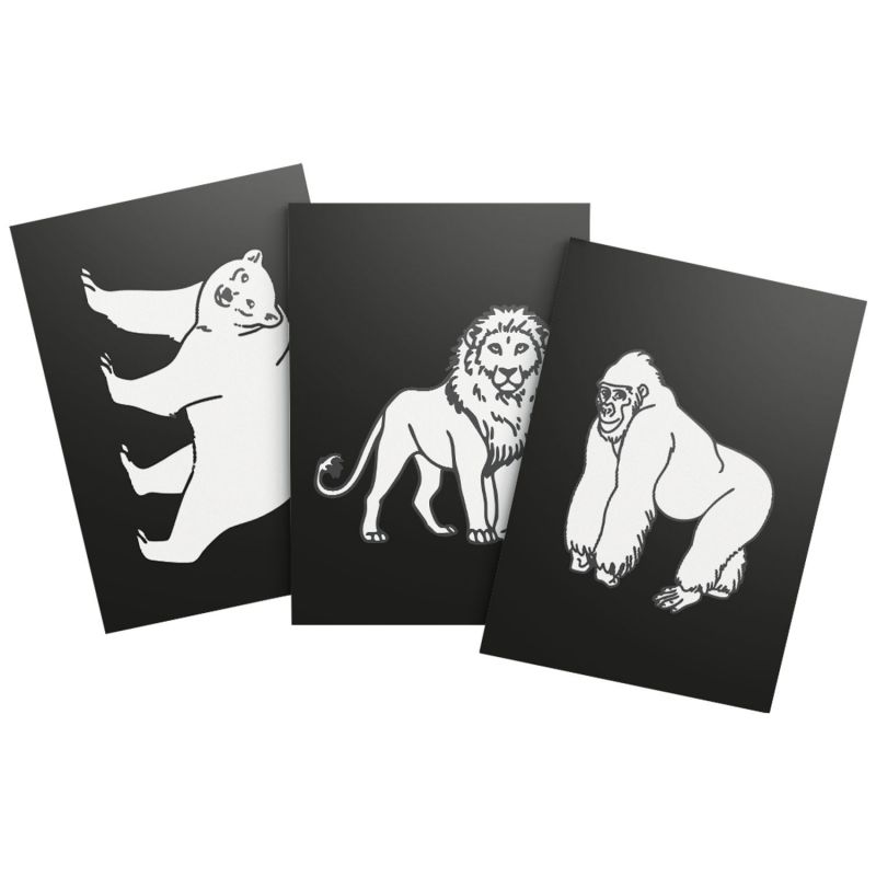 Kit création déco murale lumineuse KIDYNEON Animaux KIDYWOLF Produit 5