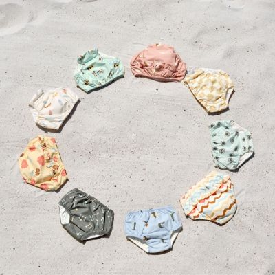 Maillot de bain couche Crocodile bleu ciel (19-24 mois)