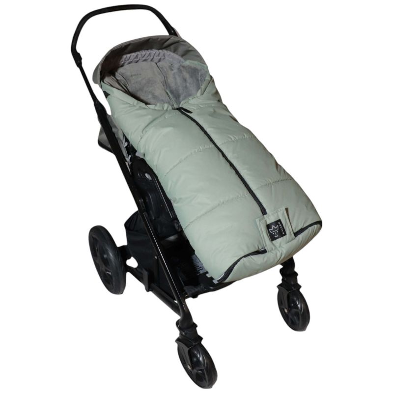 Chancelière thermique SANDY vert sauge et gris pour poussette Kaiser Produit 4