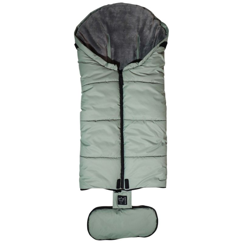 Chancelière thermique pour poussette SANDY vert sauge et gris Kaiser Produit 5