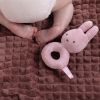 Anneau hochet Miffy rose  par Pioupiou et Merveilles
