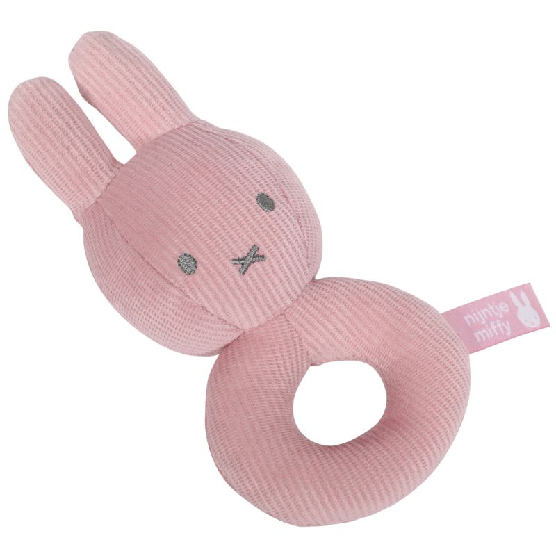 Anneau hochet Miffy rose Pioupiou et Merveilles