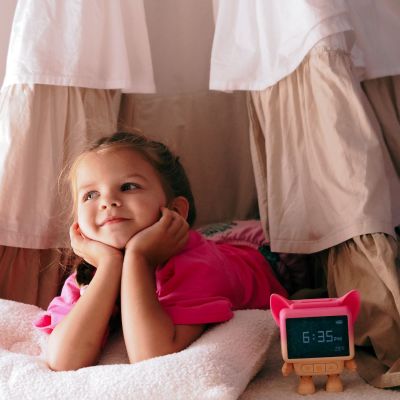 Réveil Dancing Clock Pink