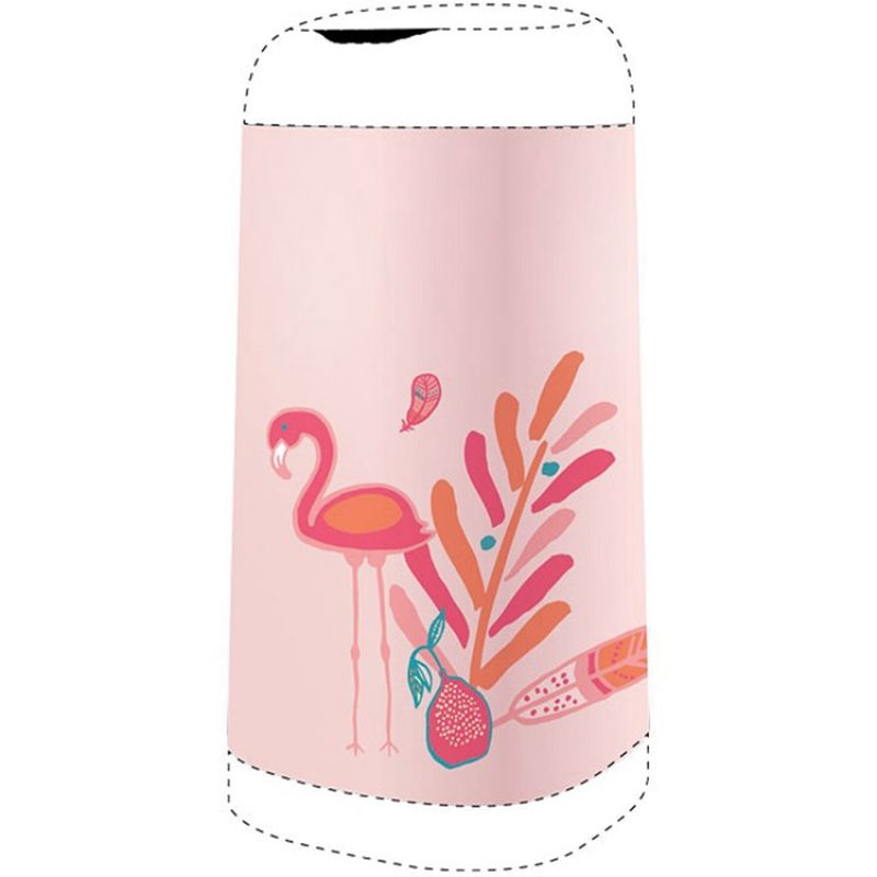 Housse décorative poubelle Dress Up Flamant rose Angelcare