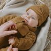 Echarpe bébé en coton bio Soul Caramel (0-6 mois)  par Baby's Only
