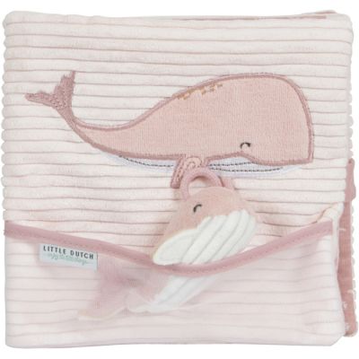 Livre bébé d'activités Ocean pink Little Dutch