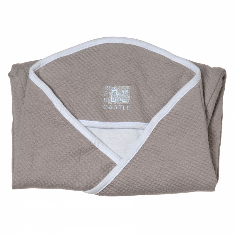 Babynomade Fleur de coton taupe et ciel (0-4 mois) Red Castle