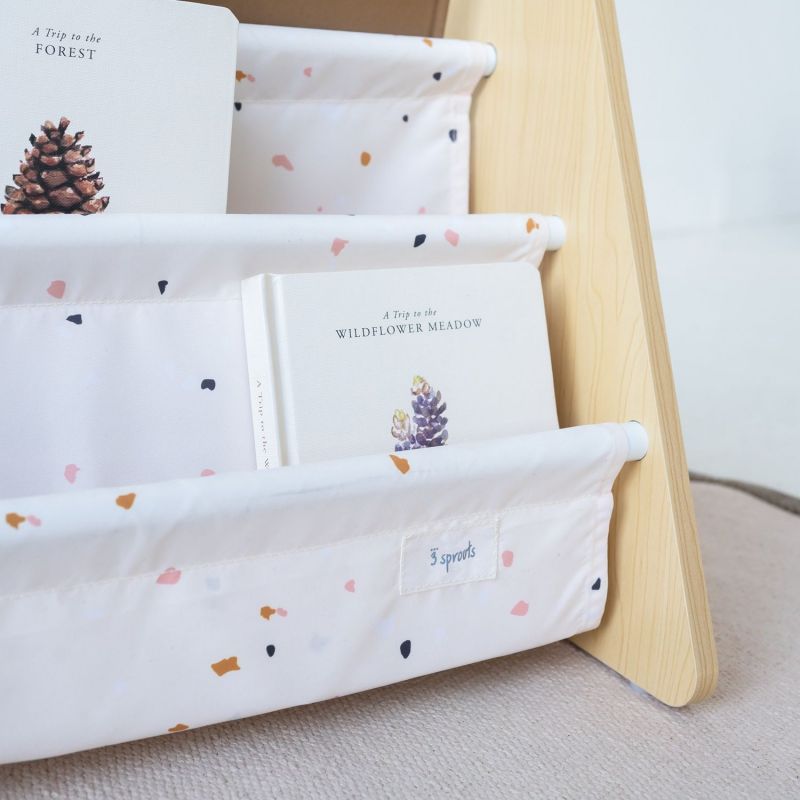 Bibliothèque double face Terrazzo Crème 3 sprouts Ambiance 9