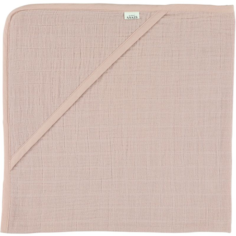 Cape de bain Bliss rose (75 x 75 cm) Les Rêves d'Anaïs