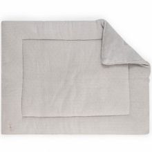 Tapis de parc en tricot doux gris (80 x 100 cm)  par Jollein