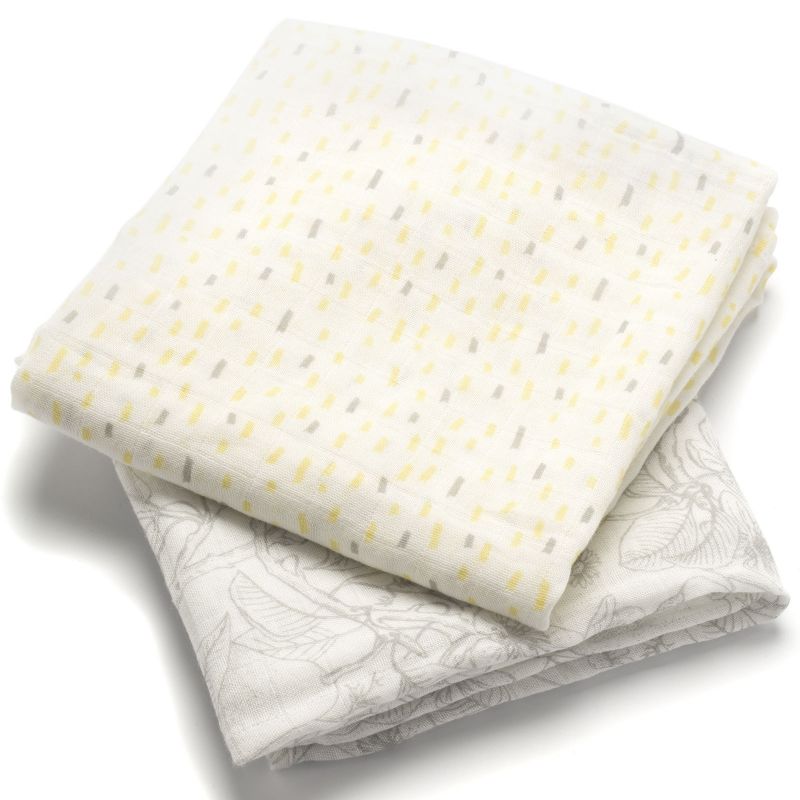 Lot de 2 langes (70 x 70 cm) Storksak