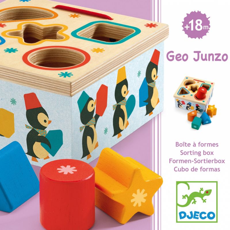 Jeu d'encastrement Géo Pingy Djeco Packaging 2