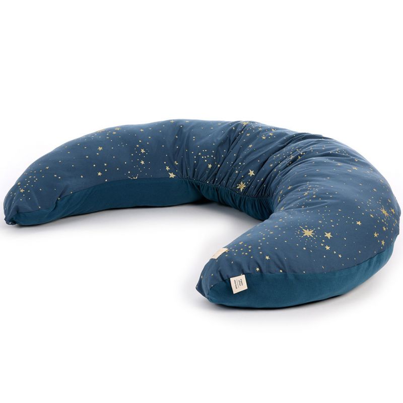 Coussin de maternité Luna Gold stella Night blue Nobodinoz