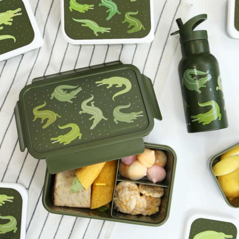 Image d'ambiance de présentation du produit Lunch box Crocodiles - A Little Lovely Company