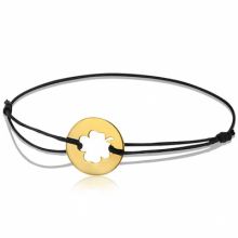 Bracelet cordon enfant Trèfle (or jaune 750°)   par Maison Augis