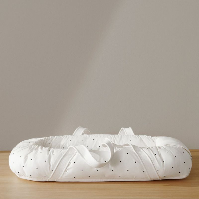 Réducteur de lit Gro Classic dot Creme de la creme Liewood Ambiance 5