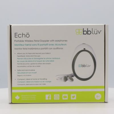 Echö Doppler fœtal sans fil avec écouteurs BBLÜV, Vente en ligne